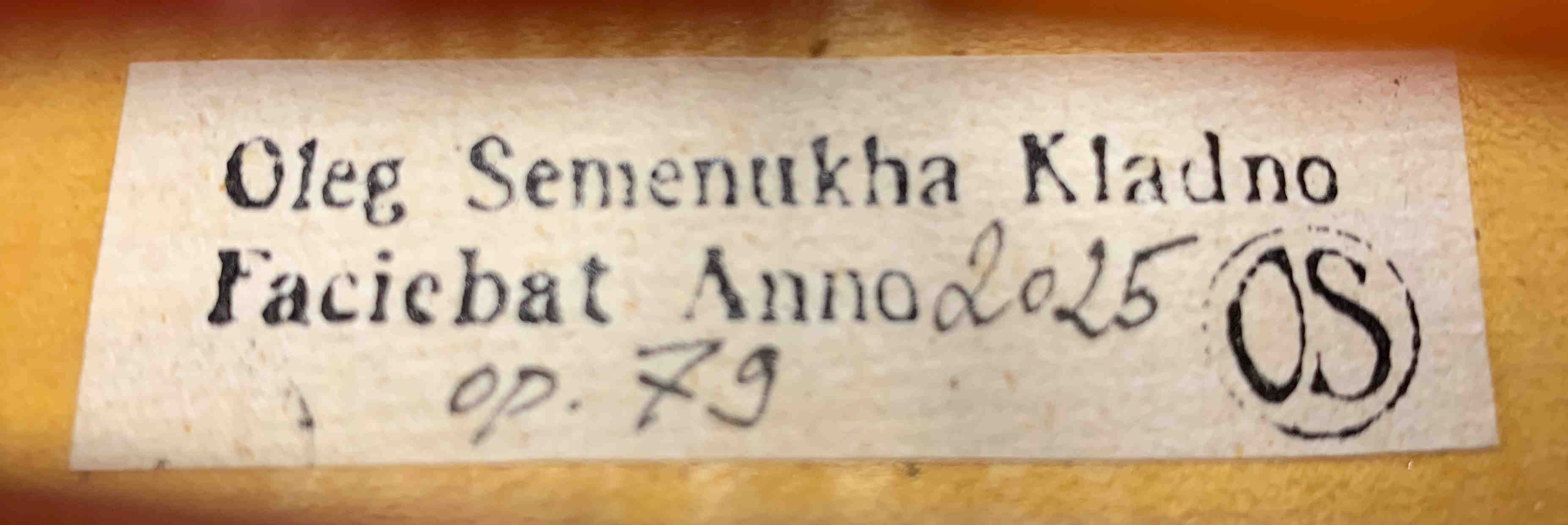 Housle Guarneri del Gesu 'Plowden' 1735