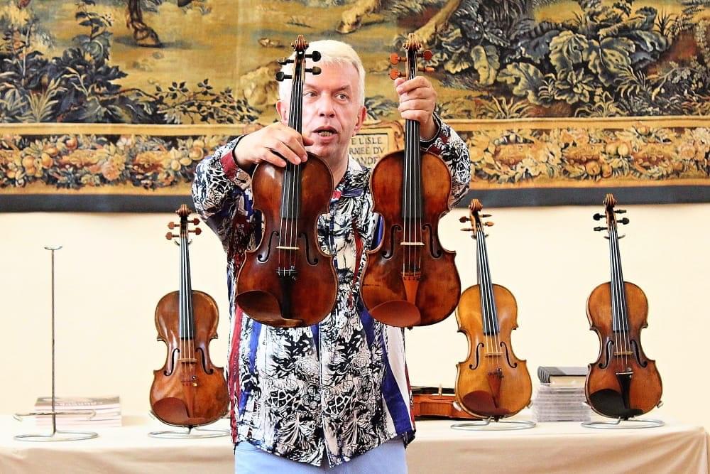 Jaroslav Svěcený, Oleg Semenukha, istorické housle