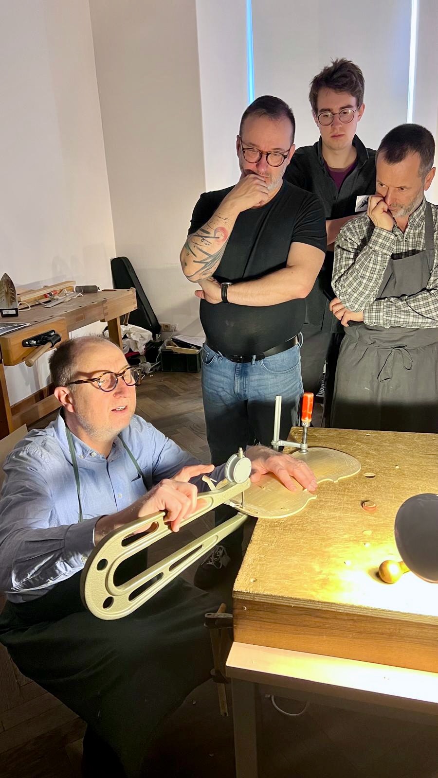 Violin making workshop with Markus Klimke in Prague, 2026