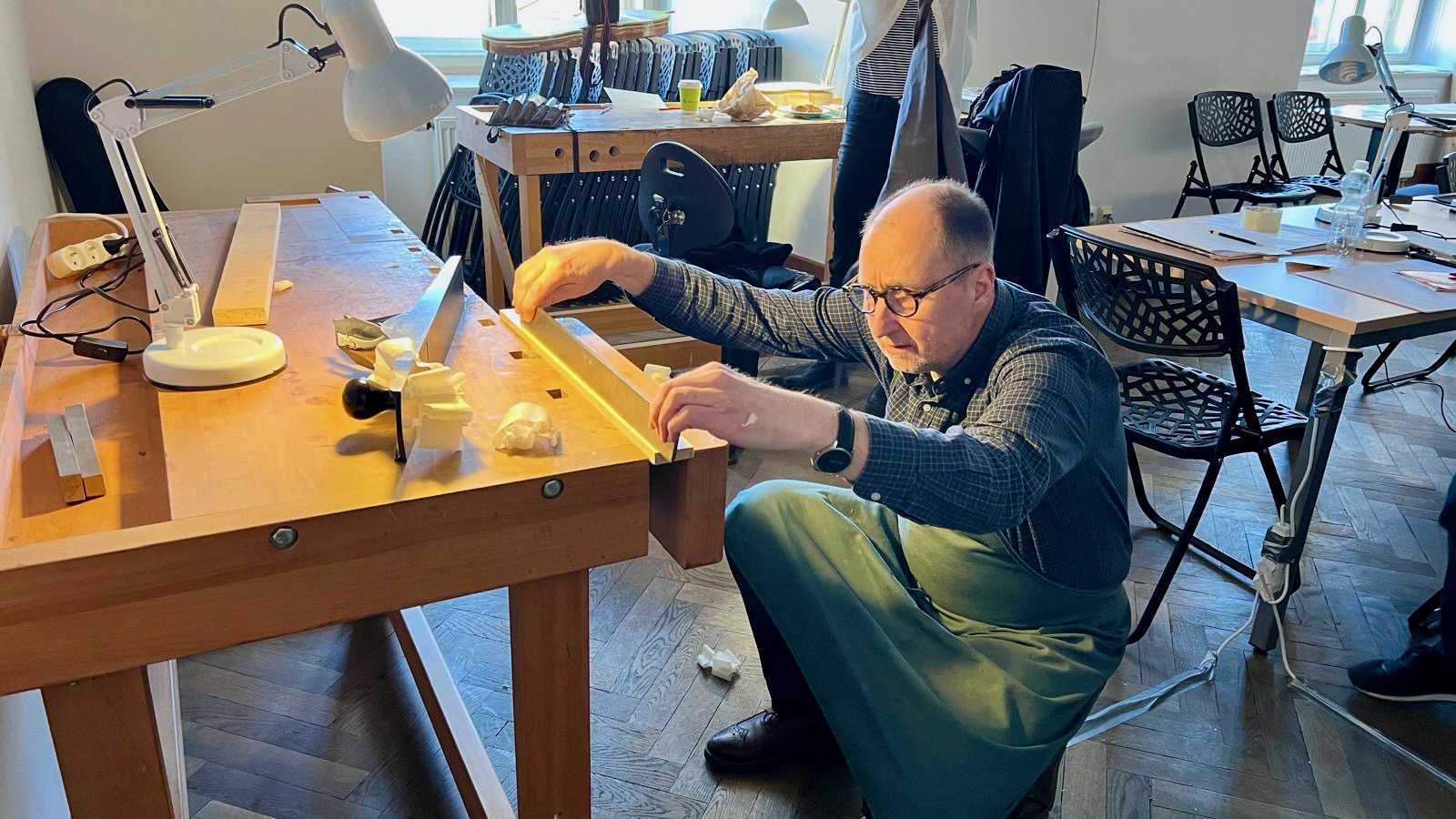 Violin making workshop with Markus Klimke in Prague, 2026
