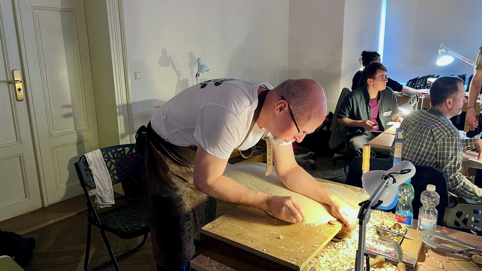 Violin making workshop with Markus Klimke in Prague, 2026